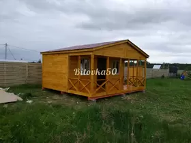 Дачный дом с верандой