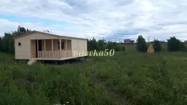 Дачный домик с открытой верандой