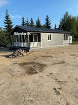 Дачный домик с верандой 