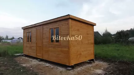 Бытовка строительная распашонка