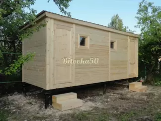 №6. Бытовка с двумя отдельными помещениями