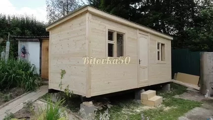 №9. Бытовка-распашонка без перегородок