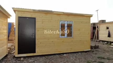 №14. Бытовка Стандарт с тамбуром