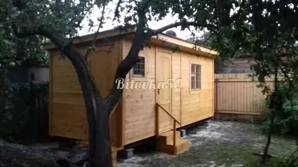 №15. Бытовка с двумя отдельными помещениями