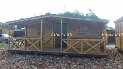 №29. Модульный дом из двух бытовок и веранды