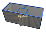 Блок-контейнер металлический схема